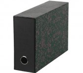 Mappi Hakakansio Mercantil A5B 8 cm vaakamalli musta