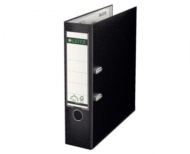 Mappi Leitz 180 PP A4/80mm musta, hinta 9,46€