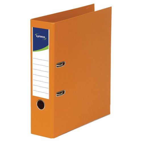 Mappi Lyreco a4 80mm pp oranssi, hinta 2,71€