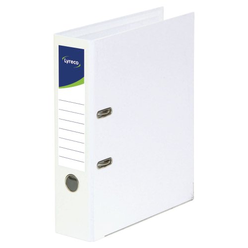 Mappi Lyreco a4 80mm pp valkoinen, hinta 2,71€