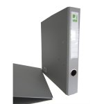 Mappi Q-CONNECT+ 500 A4 metallivahvike harmaa