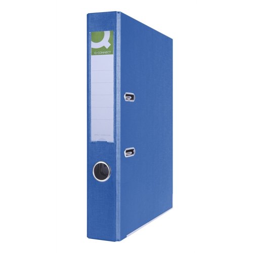 Mappi Q-CONNECT+ 500 A4 metallivahvike sininen, hinta 1,98€