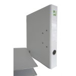 Mappi Q-CONNECT+ 500 A4 metallivahvike valkoinen