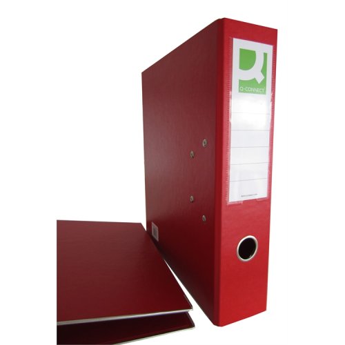 Mappi Q-CONNECT+ 750 A4 metallivahvike punainen, hinta 1,98€