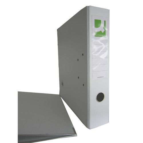 Mappi Q-CONNECT+ 750 A4 metallivahvike valkoinen, hinta 1,98€