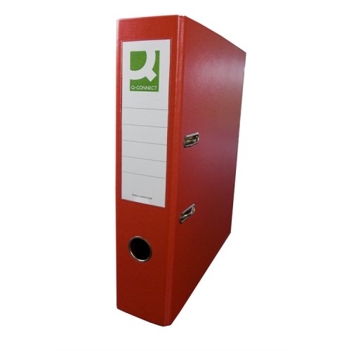 Mappi Q-CONNECT 750 A4 punainen, hinta 1,94€