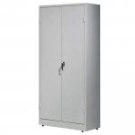 Mappikaappi 4 mappihyllyä harmaa teräksisessä mappikaapissa eli mappihyllyssä edullinen hinta