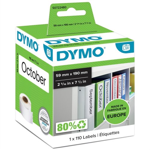 Mappitarra DYMO LabelWriter 59 x 190 mm /110, hinta 40,28€