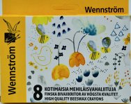 Mehiläisvahaliitu Wennström CreArte värilajitelma /8
