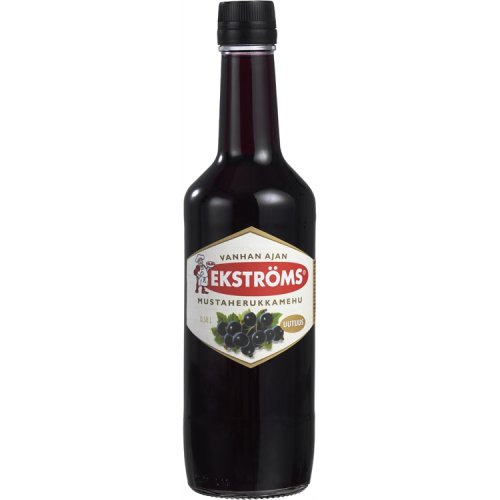 Mehutiiviste Ekströms Vanhan Ajan Mustaherukka 0,58L, hinta 11,29€