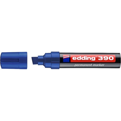 Merkintäkynä edding 390 pysyvä 4-12mm sininen, hinta 3,14€