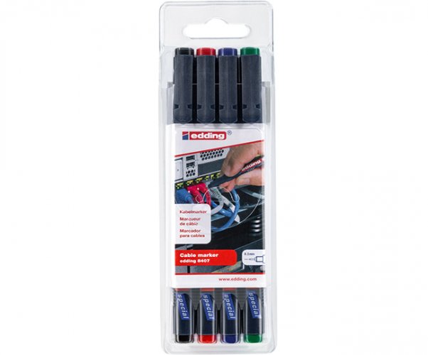 Merkintäkynä Edding 8407 Cable Marker 0, hinta 5,80€