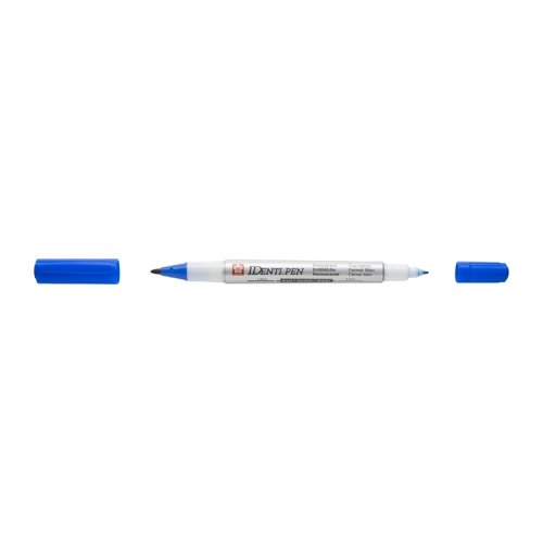 Merkintäkynä Sakura Identi-Pen Dual Marker sininen, hinta 2,25€
