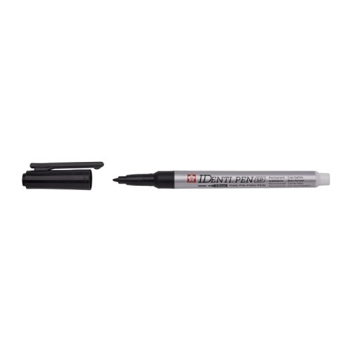 Merkintäkynä Sakura Identi-Pen fine 1,2 mm musta, hinta 2,25€