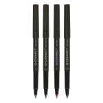 Merkkauskynä Q-CONNECT F pysyvä muste 4 väriä