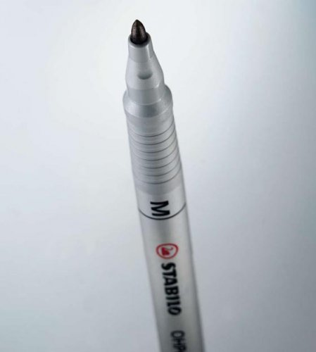 Merkkauskynä STABILO OHPen medium vesiliukoinen värilaj /4, hinta 2,66€