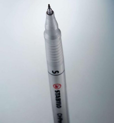 Merkkauskynä STABILO OHPen super fine vesiliuk värilaj /4, hinta 2,66€