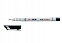 Merkkauskynä STABILO OHPen super fine vesiliukoinen musta