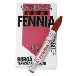 Merkkausliitu Fennia punainen 12 kpl