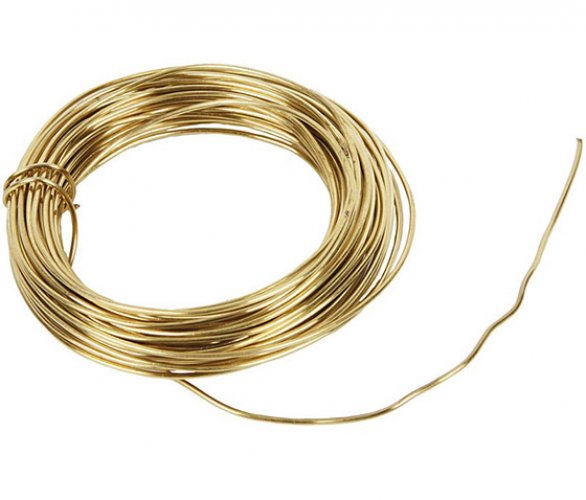 Metallilanka messinki 10 m x 1,2 mm, hinta 7,36€