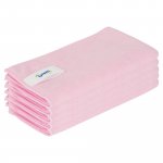 Mikrokuituliina Lyreco pro 40 x 40cm punainen 5kpl