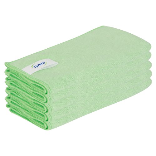 Mikrokuituliina Lyreco pro 40x40cm vihreä 5kpl, hinta 13,83€