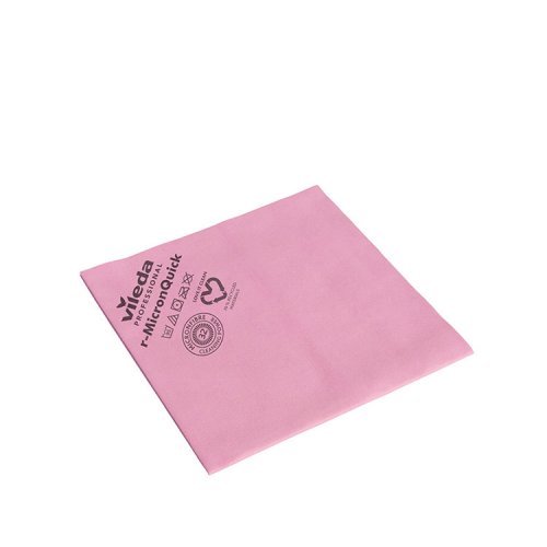 Mikrokuitupyyhe Vileda r-MicronQuick punainen 38 x 40 cm, hinta 3,48€