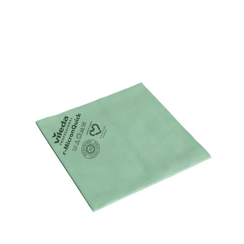 Mikrokuitupyyhe Vileda r-MicronQuick vihreä 38 x 40 cm, hinta 3,40€