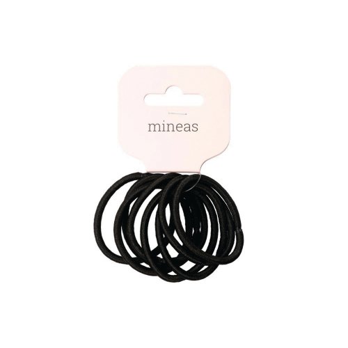 Mineas hiuslenkki basic musta 8kpl, hinta 2,23€