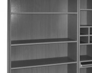 MINIBAR LOKEROKAAPIN LISÄHYLLY HARMAA /3