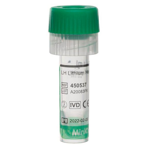 Minicollect® li-hepariiniputki 1ml kauhalla 50kpl, hinta 39,70€