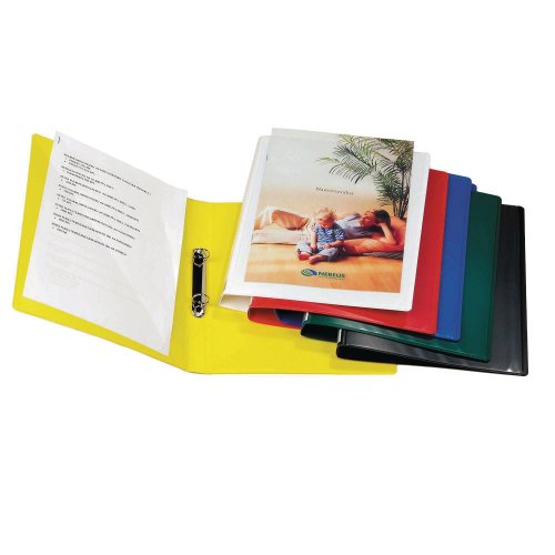 Minimappi a4 25mm 2-renkainen pp sininen, hinta 2,50€
