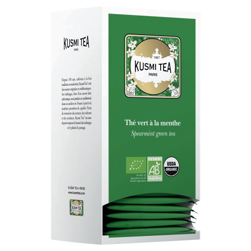 Kusmi Tea organic vihreä minttutee 1 kpl=25 teepussia, hinta 15,85€
