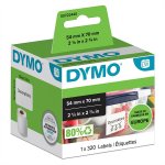 Monikäyttötarra irrotettava DYMO LabelWriter 54x70mm /320
