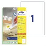 Monikäyttötarra irtoava Avery L4735REV-25 A4 /30