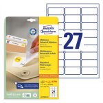 Monikäyttötarra irtoava Avery L4737REV-25 A4 /810