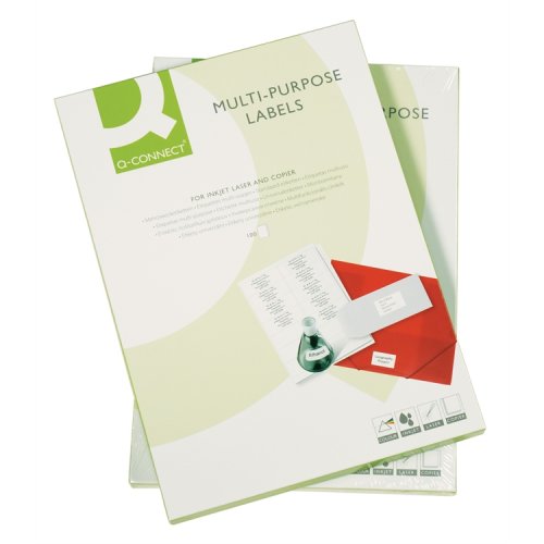 Monikäyttötarra Q-CONNECT 70 x 25 mm /3300, hinta 6,51€