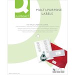 Monikäyttötarra Q-CONNECT 70 x 37 mm /600