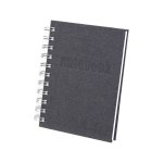 Muistikirja Bigso A6 musta 180 sivua