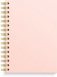 Muistikirja Burde A5 viivoitettu pinkki 300 sivua