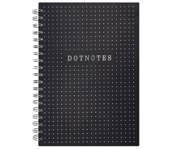 Muistikirja Burde DotNotes Piste B5 pistesivut 140 sivua, hinta 15,38€