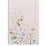 Muistikirja Burde Notebook Deluxe Pink Meadow A5