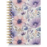 Muistikirja Burde Notebook Lilac Flowers A5