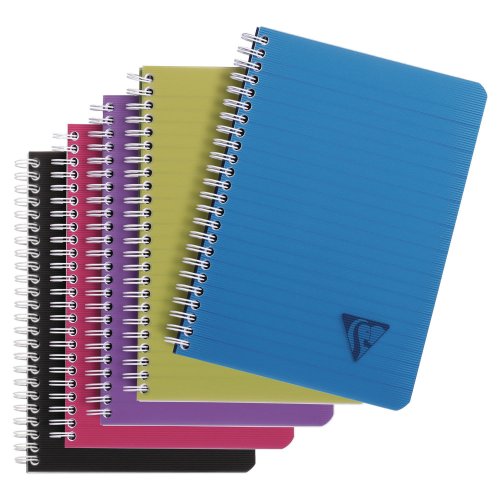 Muistikirja Clairefontaine linicolor intensive a5/90 viivoitettu, hinta 5,57€