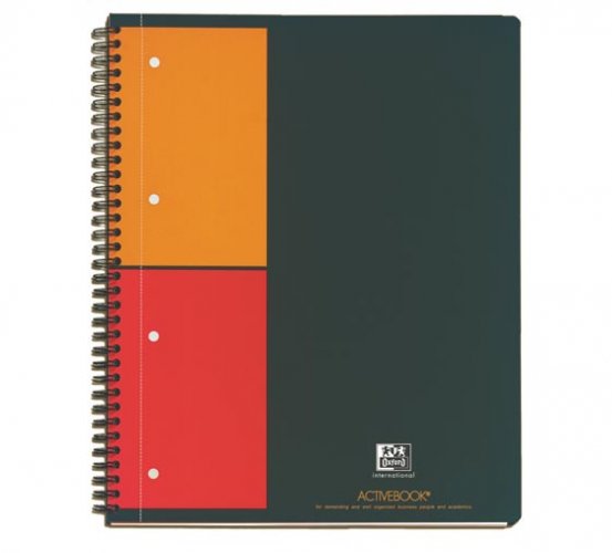 Muistikirja Oxford International MeetingBook A5+ ruudut 160s, hinta 11,27€