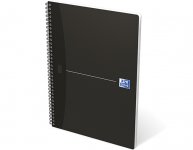 Muistikirja Oxford Smart Black A4 viivoitettu 180 sivua