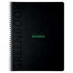 Muistikirja Rhodia greenbook pehmeäkantinen a4+/80, viivoitettu