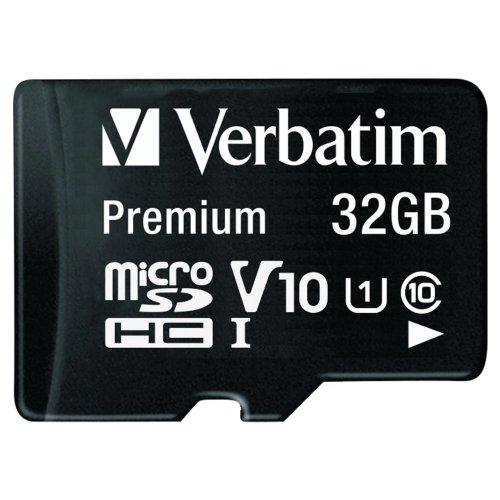 Muistikortti Verbatim premium microsdhc 32gb class 10 adapterilla, hinta 14,89€