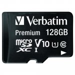 Muistikortti Verbatim premiun microsdxc 128gb class 10 adapterilla