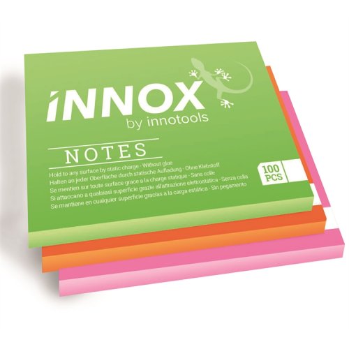 Muistilappu Innox Notes 100x100 mm värilajitelma 3 kpl, hinta 11,27€